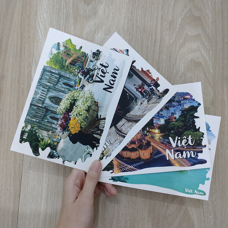 Postcard  - Bưu thiếp hình địa danh Việt Nam
