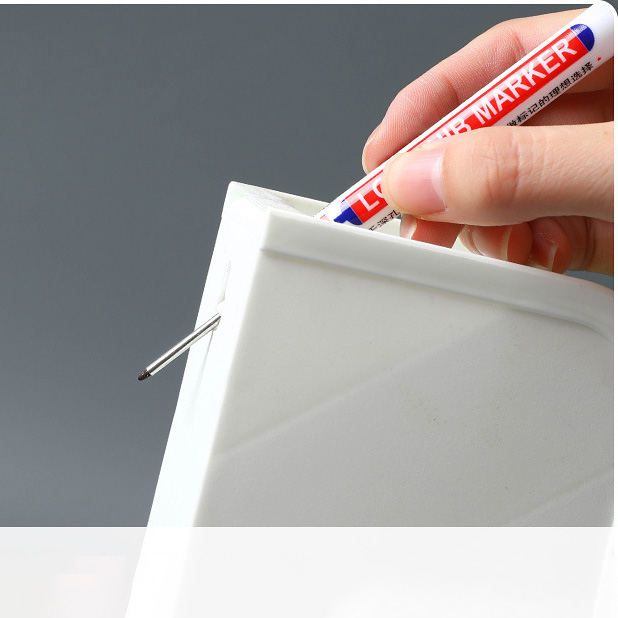 Bút đánh dấu ngòi dài 20mm, bút đánh dấu lỗ khoan đánh dấu vị trí cho thợ kỹ thuật mực không phai- Màu ngẫu nhiên