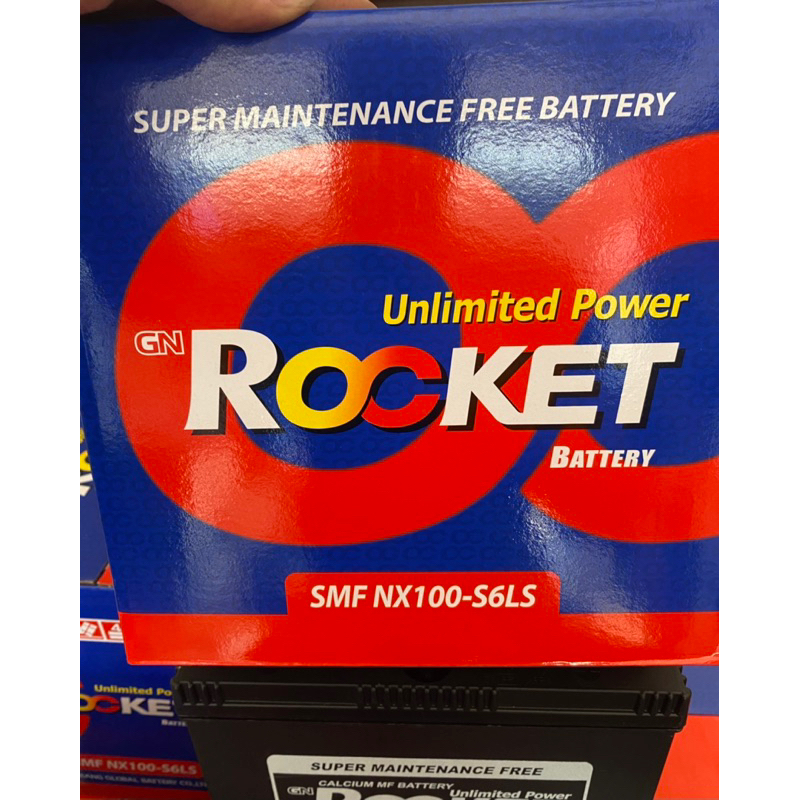 Bình ắc quy Rocket NX100-S6LS 12V-45Ah