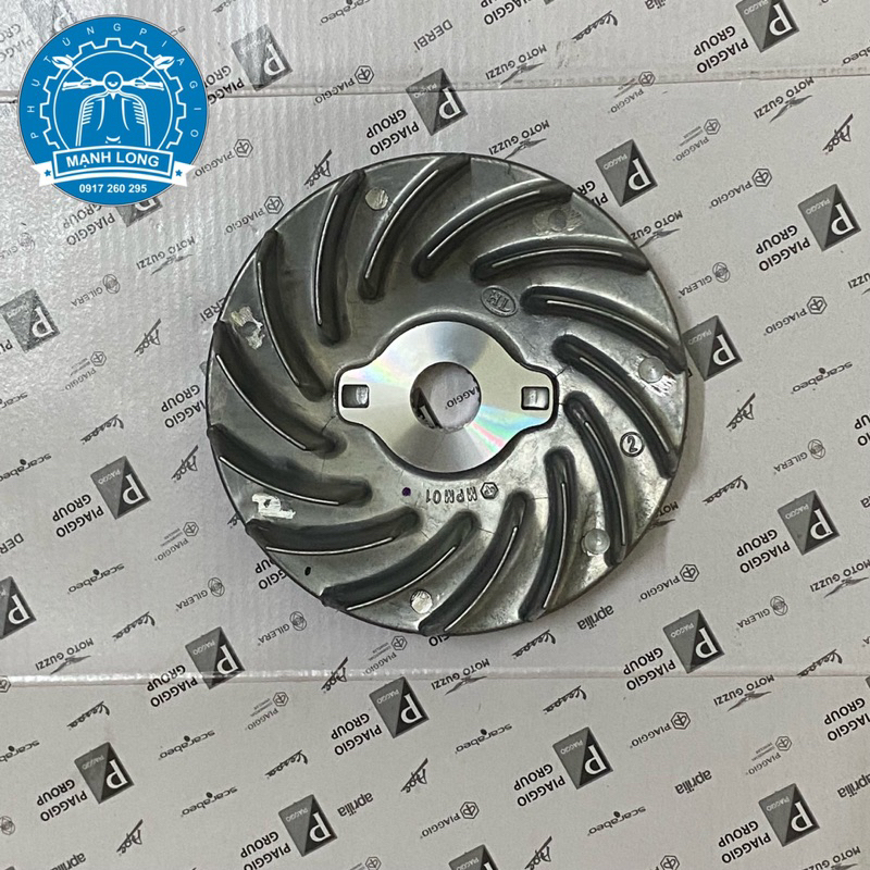 Cánh quạt tản nhiệt côn trước, Đĩa nồi trước Piaggio - Vespa 3v, iget 150, Gts 250, medley