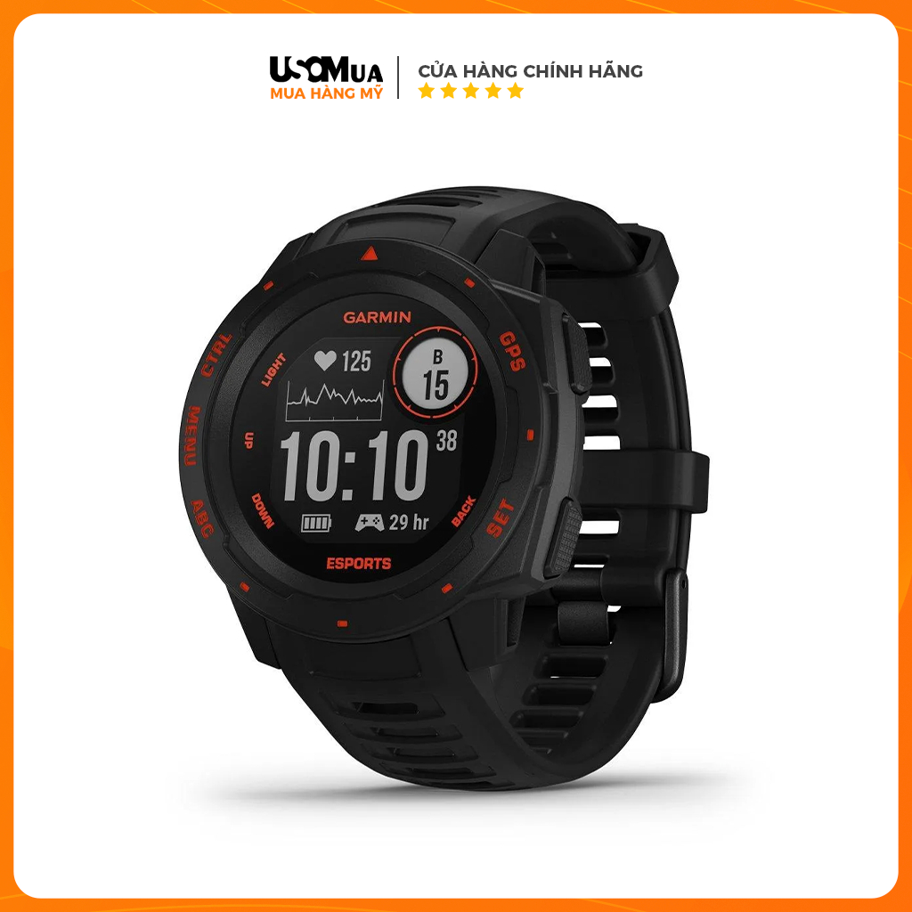 Đồng hồ thông minh Garmin Instinct Esports - Phiên bản Mỹ