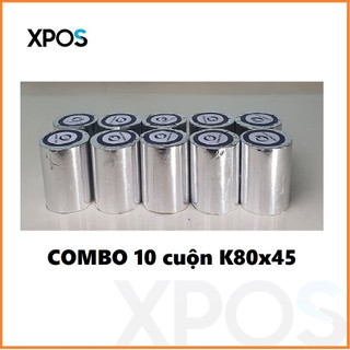 Giấy in Bill K80x45mm dùng in Bill tính tiền