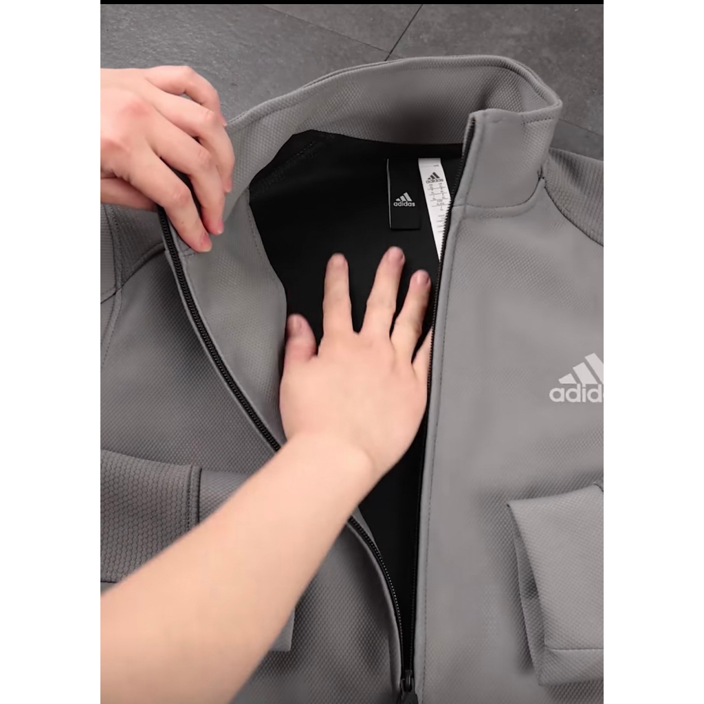 Áo khoác ADIDAS vải umi hàng chuẩn form NAM NỮ , dày dặn , thấm hút tốt , chính hãng , CAO CẤP GEM_STORE 803