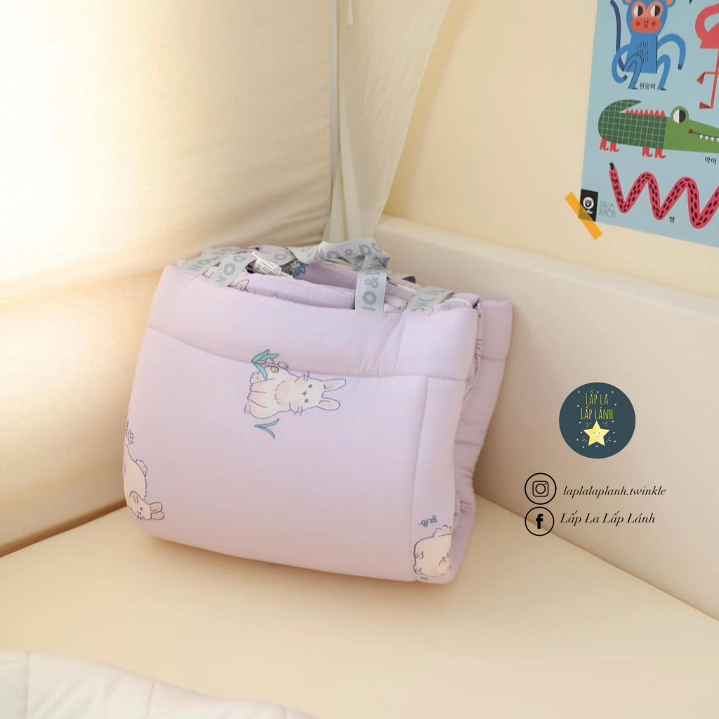 Bộ nệm ngủ cao cấp DonoDono kèm túi đựng tiện lợi cho bé #madeinKorea