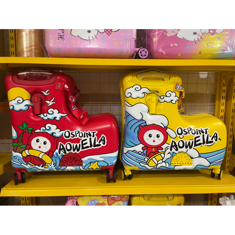 Vali bduck phiên bản ospoint aoweila gấu đỏ vàng cao cấp - Hàng chính hãng