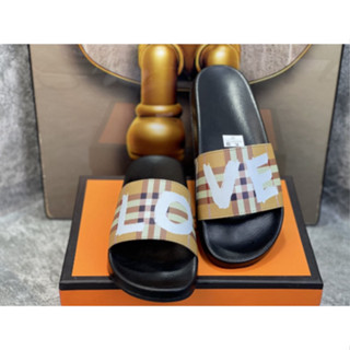 Dép Nam, Nữ BBR Love , đế cao su đúc bền đẹp đi êm chân thời trang trẻ hot trend 2023