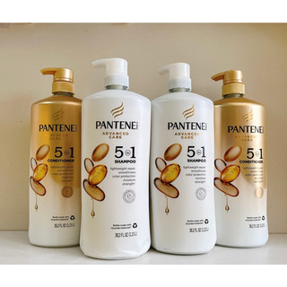 Bộ đôi gội xả Pantene Pro-V 5 in 1 của Mỹ mẫu mới nhất 1.13L