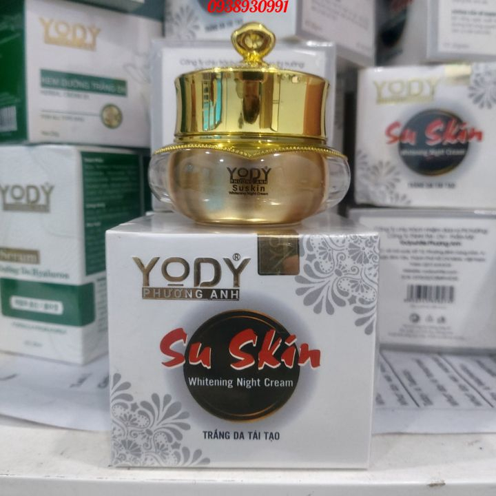 Kem đêm suskin phương anh dưỡng trắng da ban đêm
