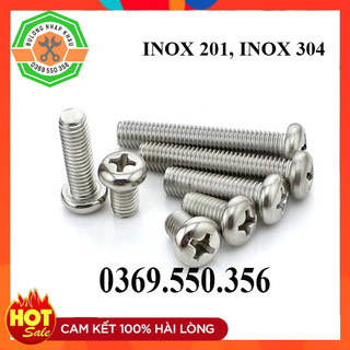 Vít pake,bulong pake inox đầu tròn M3 combo 100c