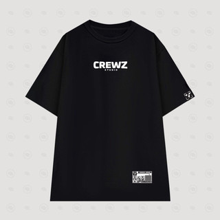 Tee basic ss1 CREWZ áo thun tay lỡ unisex Local Brand, áo phông nam nữ