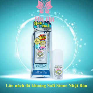 Lăn nách đá khoáng Soft Stone Nhật Bản