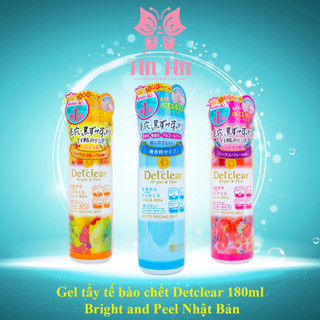 Gel tẩy tế bào chết Detclear 180ml Bright and Peel Nhật Bản