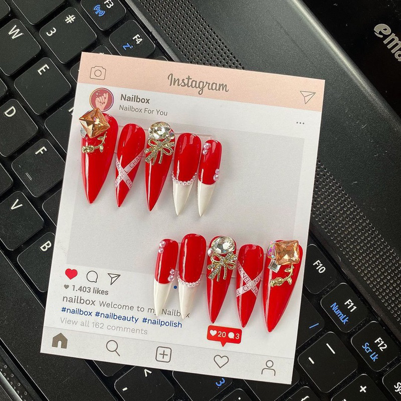 nailbox mẫu sang chảnh