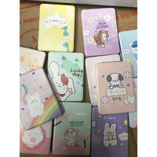 Gương 2 mặt mini  bỏ túi cute