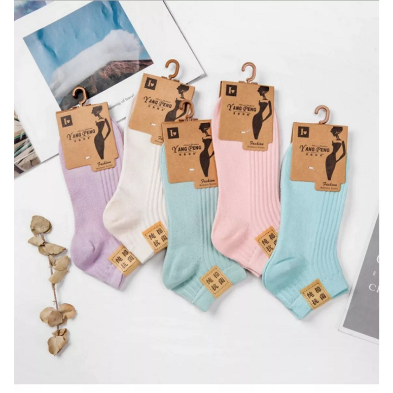 VỚ NỮ COTTON SỌC NỔI - HT