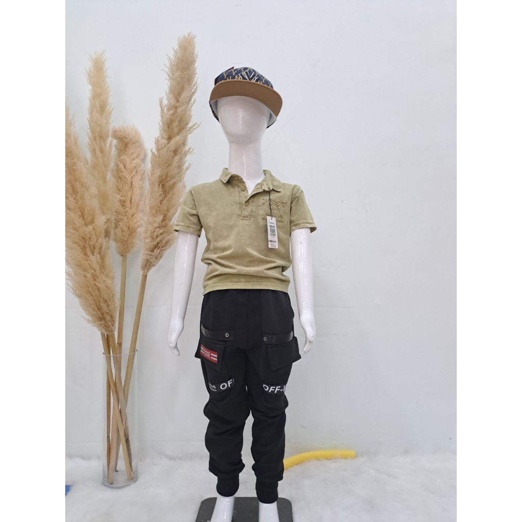 Quần dài jogger bé trai size đại chất umi thường happykis97 túi hôp dây da cho bé 20 đến 45 kg happykids97.store