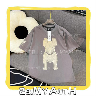 Áo thun life work silket racket grey