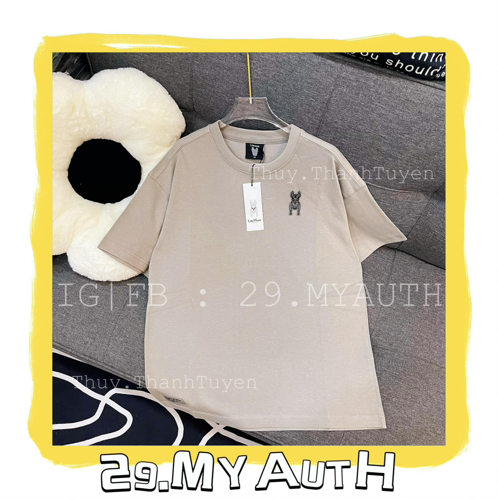 Áo thun LIFE WORK (chính hãng) MINI-GREY