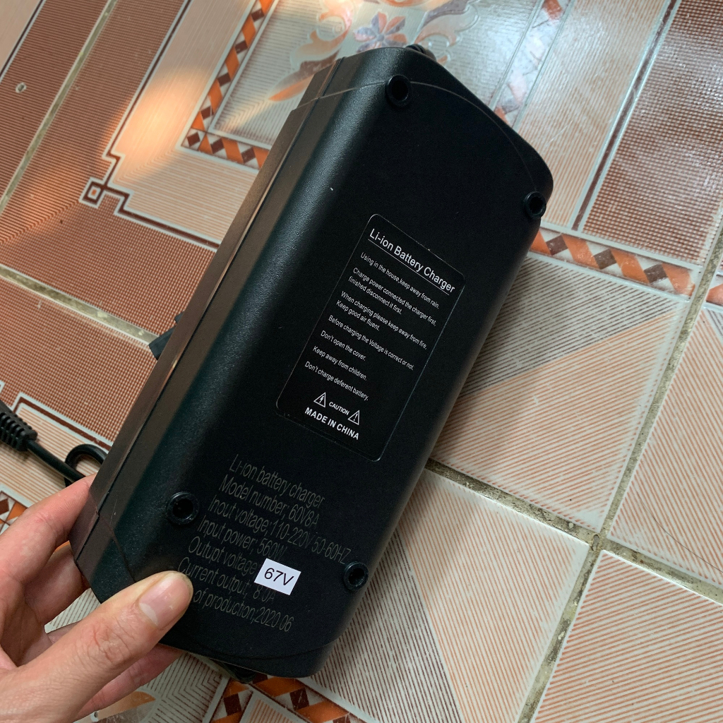 Bộ sạc xe điện Lithium lion 48V/60V/72V- 3A/5A/8A/10A cao cấp