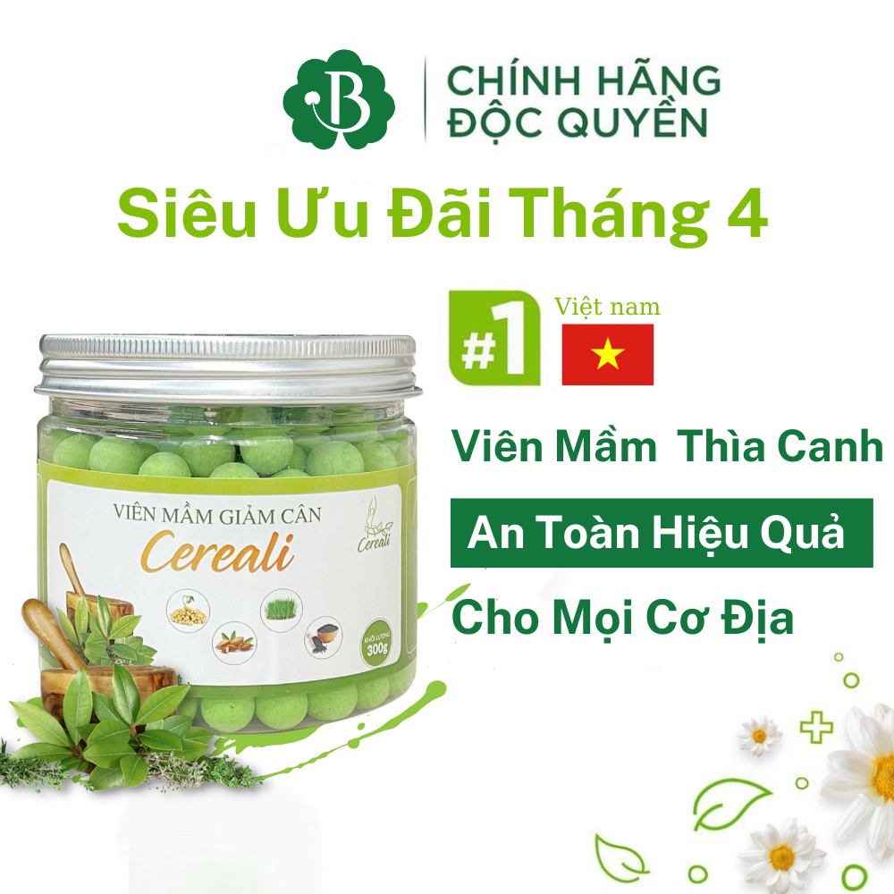 Mầm giảm mỡ, hỗ trợ giảm cân, đẹp da,bổ sung chất sơ, cải thiện tình trạng mỡ máu, ngăn chặn lão hoá - Brama