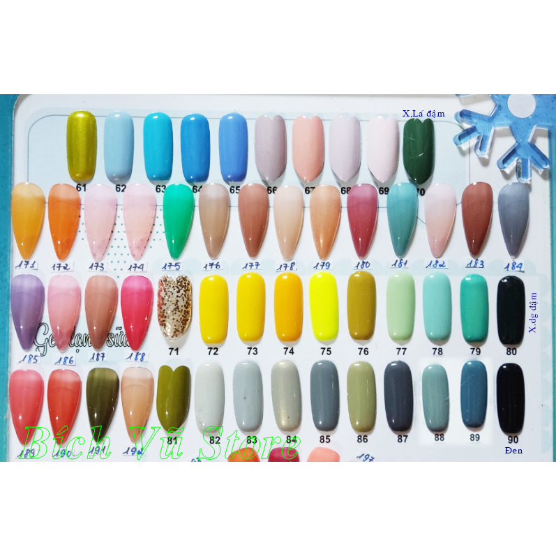 Sơn Gel lạnh (không cần hơ đèn)