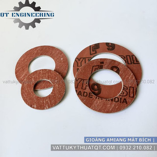 Gioăng amiang, ron amiang mặt bích cj9-jis10k | dn15-dn90 | vattukythuatqt.com