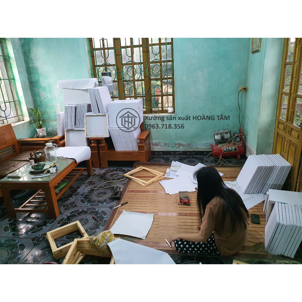 Toan vẽ tranh, khung vẽ CANVAS, toan Hàn đủ kích thước 20*20~50*60