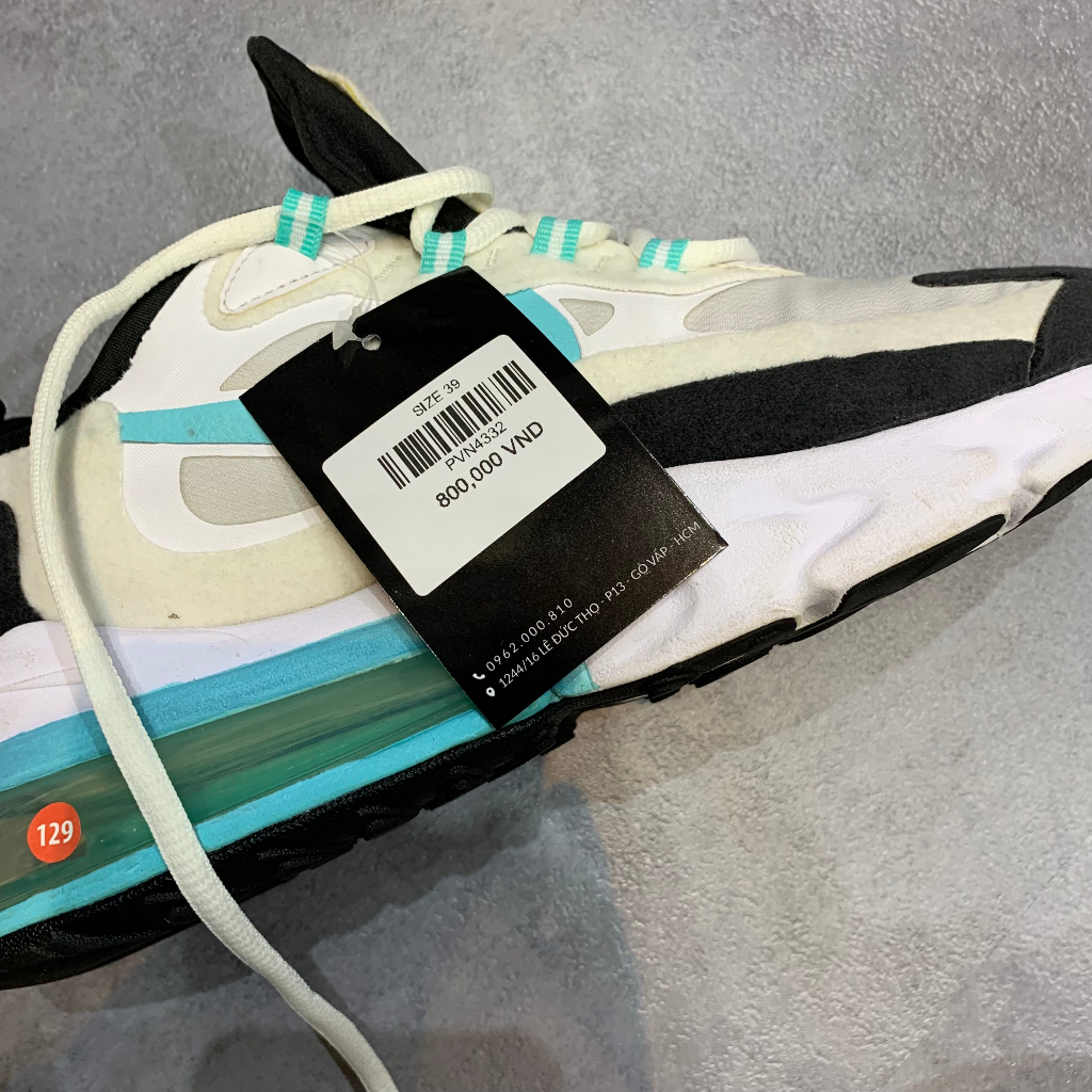 Giày 2hand Nike Air Max 270 React 'Aurora Green' CJ0619 001