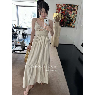 Váy dây linen Oni 7304
