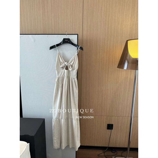 Váy dây linen Oni 7304