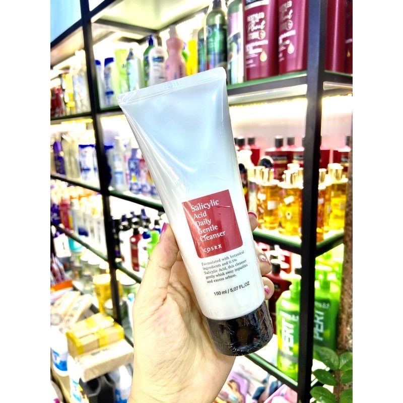 Sữa rửa mặt Cosrx 150ml Salicylic acid/Amino acid, nhẹ nhàng không gây kích ứng
