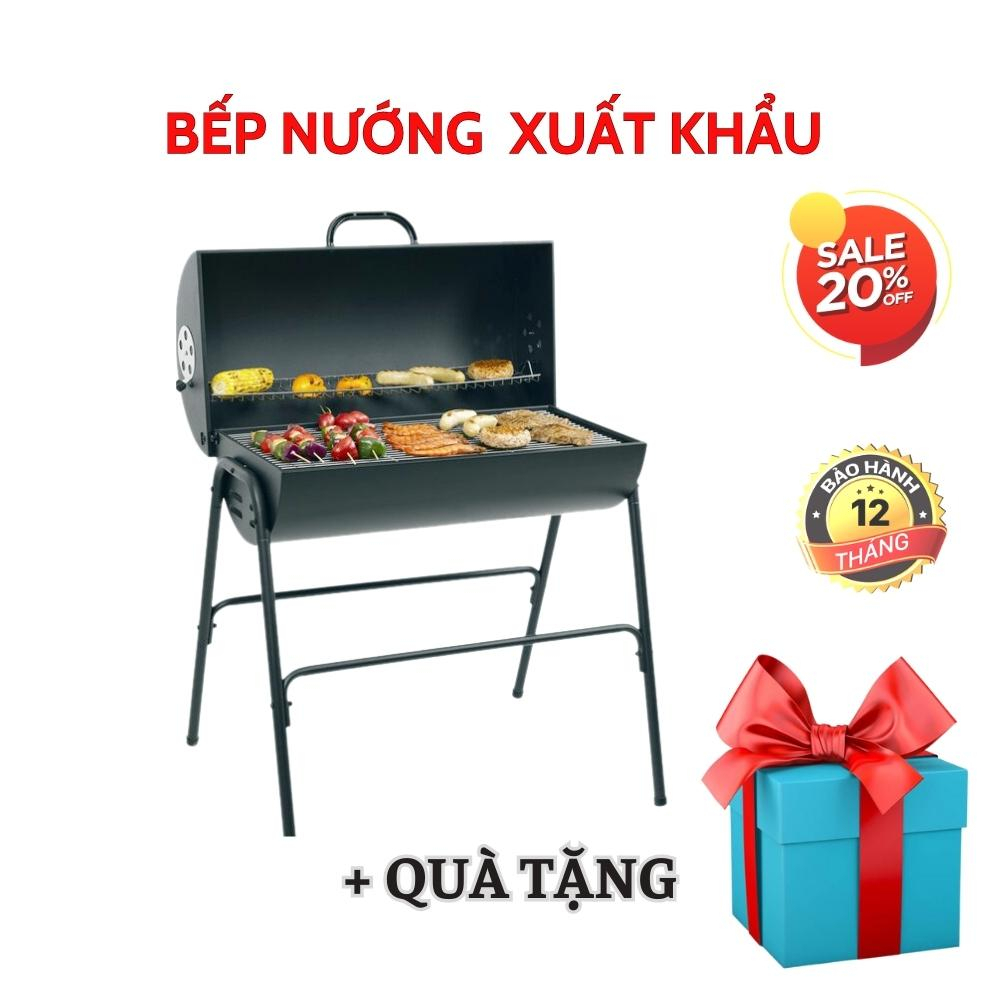 Bếp nướng than hoa Phù Đổng (Barrel G17) Lò nướng BBQ ngoài trời