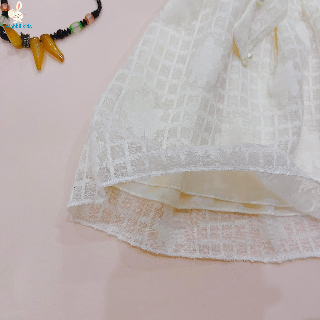Đầm Công Chúa Cho Bé💝FREESHIP💝 Rabbit Kids -Váy Size Đại Bé Gái 8-40kg Đi Học Ren Chun Mềm Mại