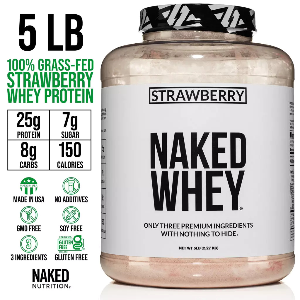 Whey tốt nhất thế giới tạp chí Insider và "An Khang" bình chọn : NAKED 76 servings 5lbs