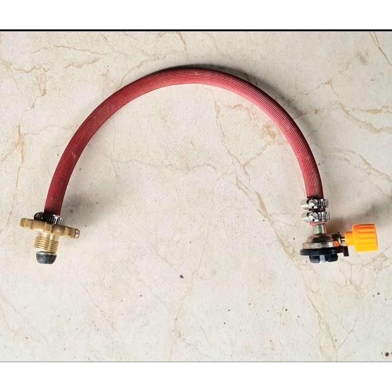 Nạp bình gas du lịch, bình mini loại dây mềm