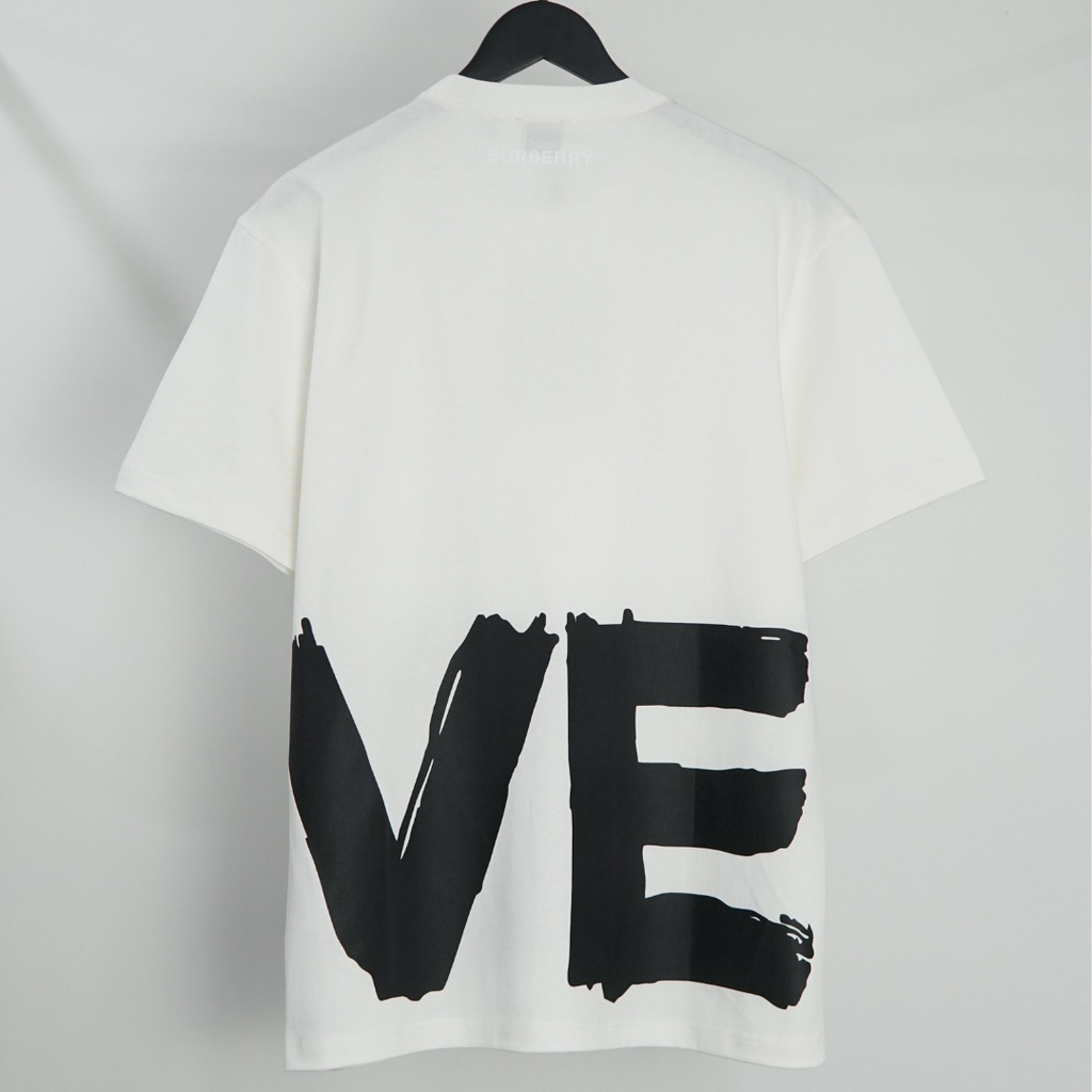 Áo thun cotton 4C BBR LOVE lucxury, Phong cách Casual Bestquality áo đôi nam nữ