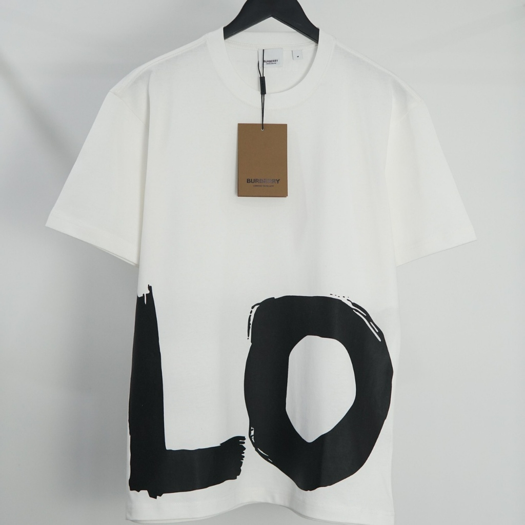 Áo thun cotton 4C BBR LOVE lucxury, Phong cách Casual Bestquality áo đôi nam nữ