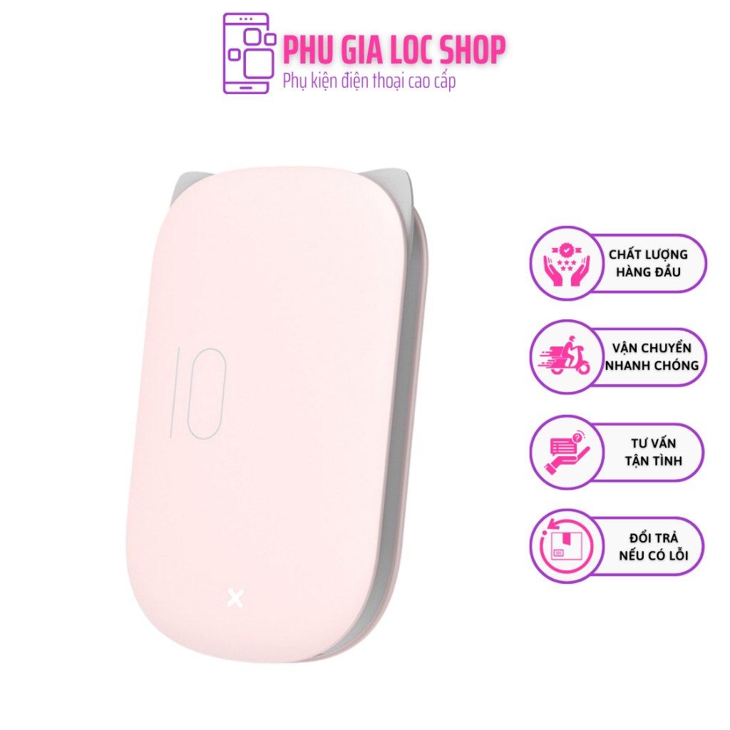 Pin Sạc Dự Phòng P18 10000mAh Màn Hình Led Dung Lượng Lớn Tích Hợp Sạc Nhiều Thiết Bị Cùng Lúc (2200)