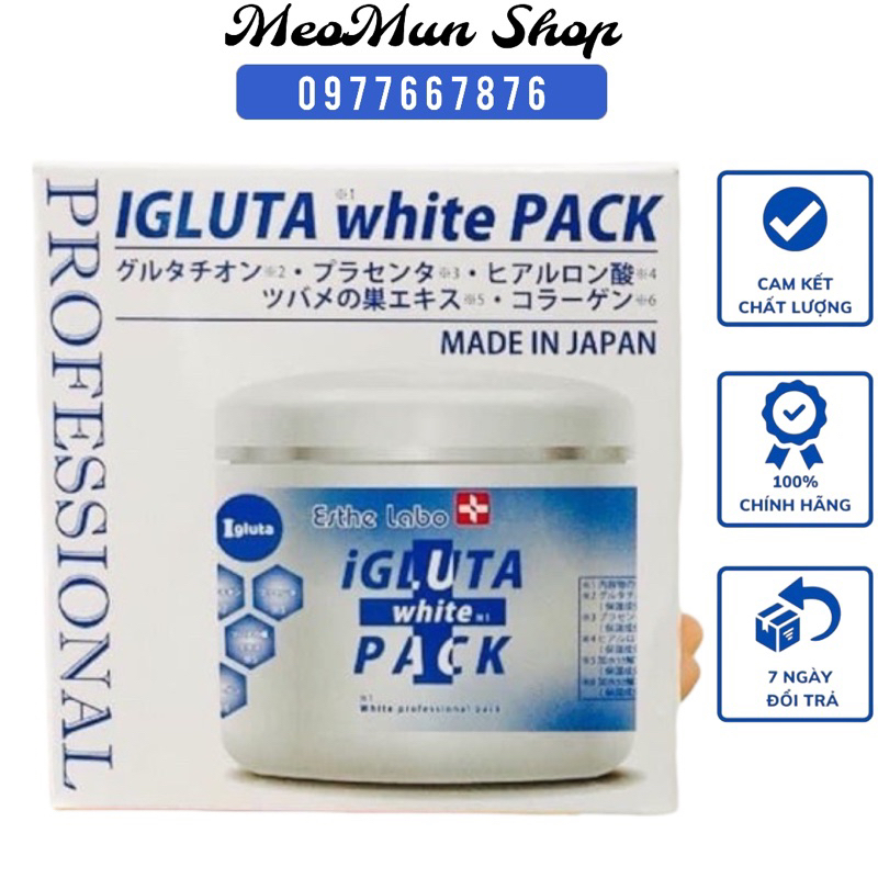 MẶT NẠ Ủ TRẮNG BẠCH TẠNG IGLUTA WHITE PACK