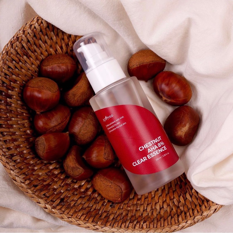 Tinh chất tẩy tế bào chết Chestnut AHA 8% Clear Essence