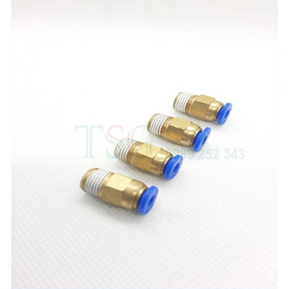 Nối thẳng ren ngoài ống 4mn pc: m5,m6,m8,9.6,13mm các loại