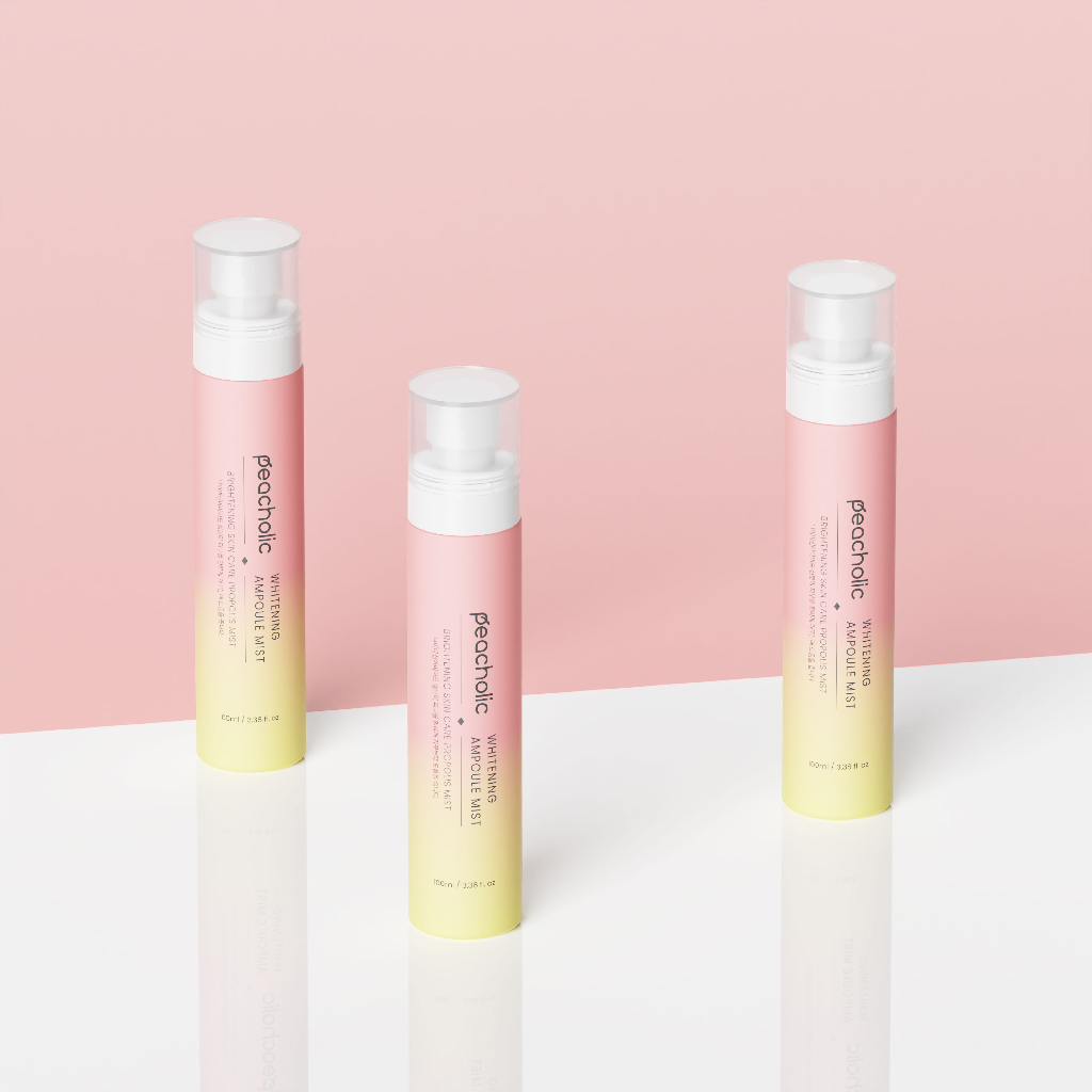 Xịt khoáng trắng da Peacholic Whitening Ampoule Mist 100ml