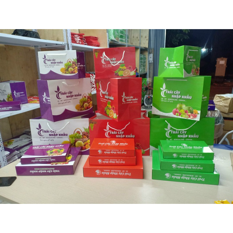 TÚI HOA QUẢ BÁN SẴN COMBO 5 CÁI