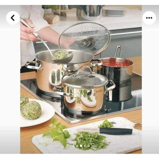 [Hà Hàng Đức] Bộ nồi WMF Provence Plus (5 món = 4 nồi + 1 quánh)