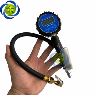 Dụng cụ bơm lốp xe đồng hồ điện tử C-mart S0014