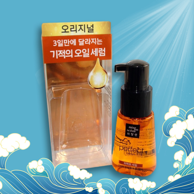 Dưỡng tóc Mise en Scene Perfect serum 80ml Mềm mại và phục hồi tóc hư tổn