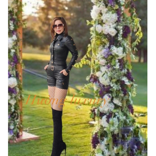 Quần Sooc Da Đen - Quần Đùi Da Nữ Thời Trang Phong Cách Sang Chảnh | BigBuy360 - bigbuy360.vn