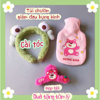 Combo túi chườm - cài tóc - kẹp tóc cần thơ. Ship hoả tốc