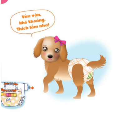 Tã P one cho thú cưng cái siêu thấm hút size 2S cho các bé từ 2-5kg