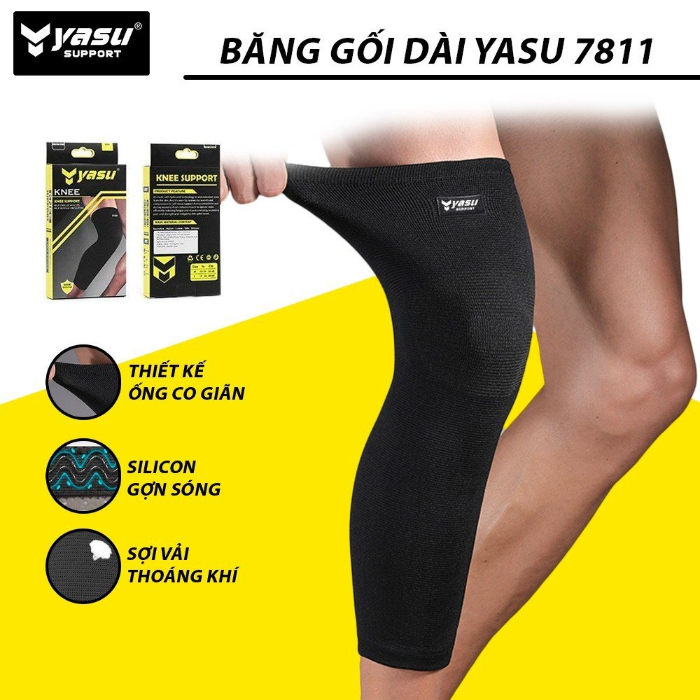 Băng gối dài bóng chuyền bóng đá cầu lông Yasu 7811 (1 chiếc)